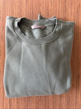 Sage Green Crewneck with Pockets